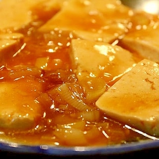 豆腐のオイスターソース煮